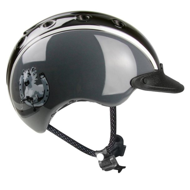 Casco Nori ridehjelm til brn - hestesko