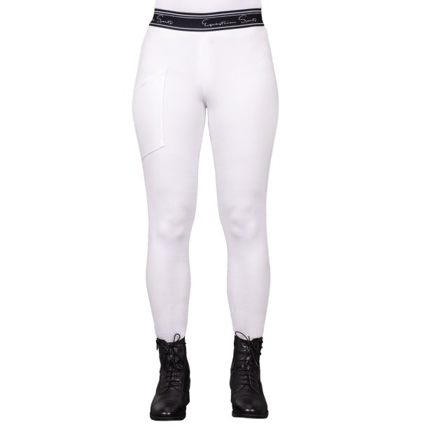 QHP Eden Junior ridetights - hvid