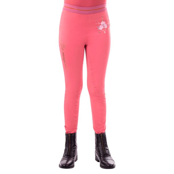 QHP Yazz ridetights - Rose